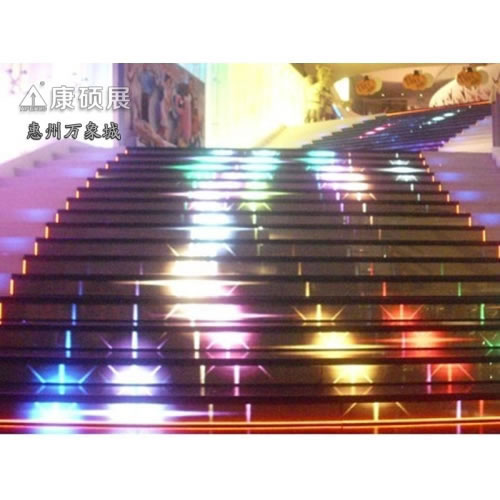 Affichage escalier LED